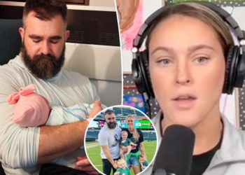 Kylie Kelce reveals where she and Jason stand on vasectomy, baby No. 5