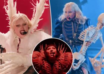 Lady Gaga treats fans to a fashion feast during Coachella 2025 performance