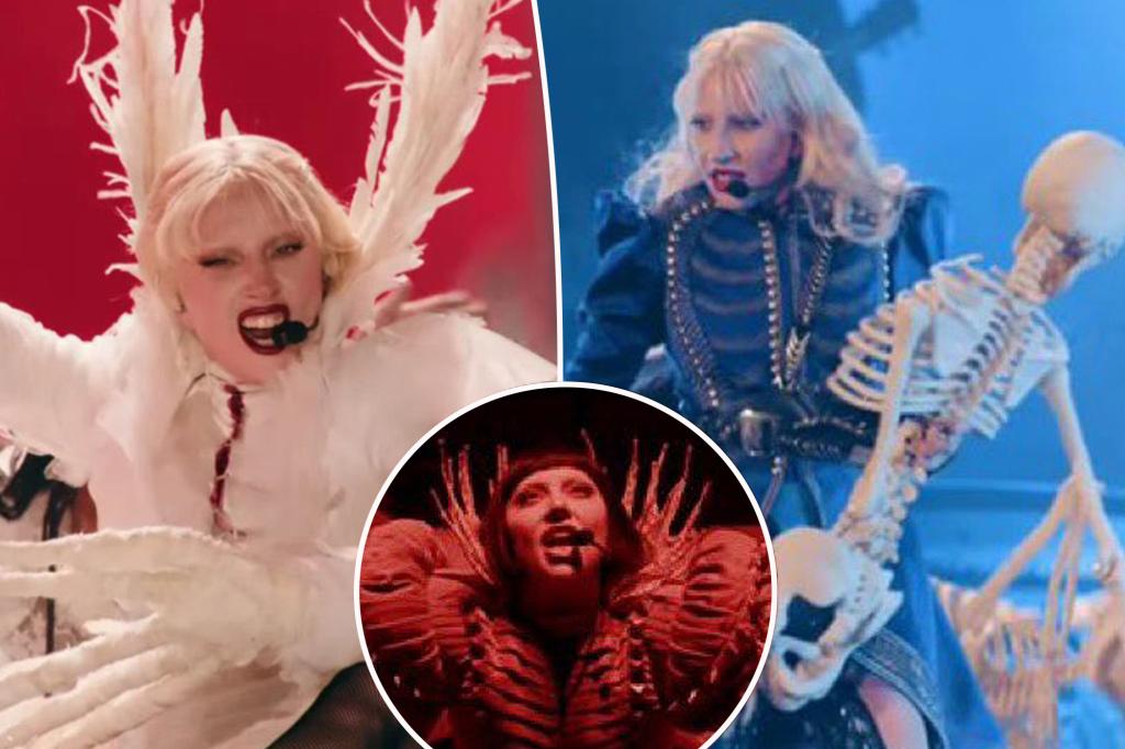 Lady Gaga treats fans to a fashion feast during Coachella 2025 performance