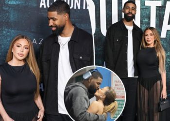 Larsa Pippen, 50, and new boyfriend Jeff Coby, 31, make their red carpet debut after makeout session