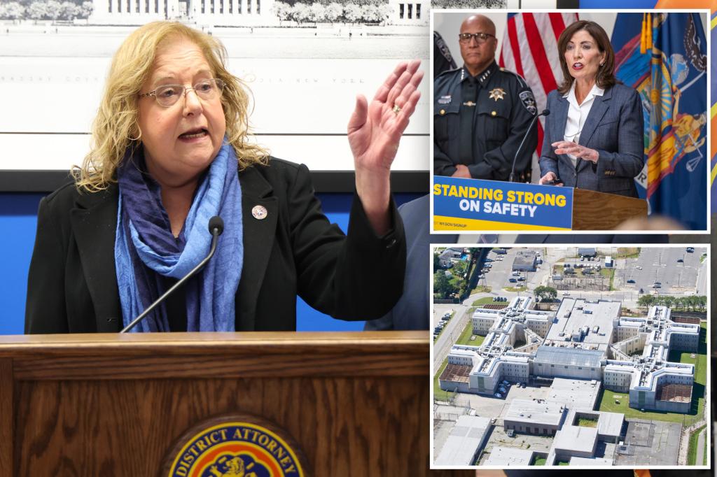 Long Island DA blasts Gov. Hochul for releasing scores of inmates early after prison strike: ‘Reckless and shortsighted’