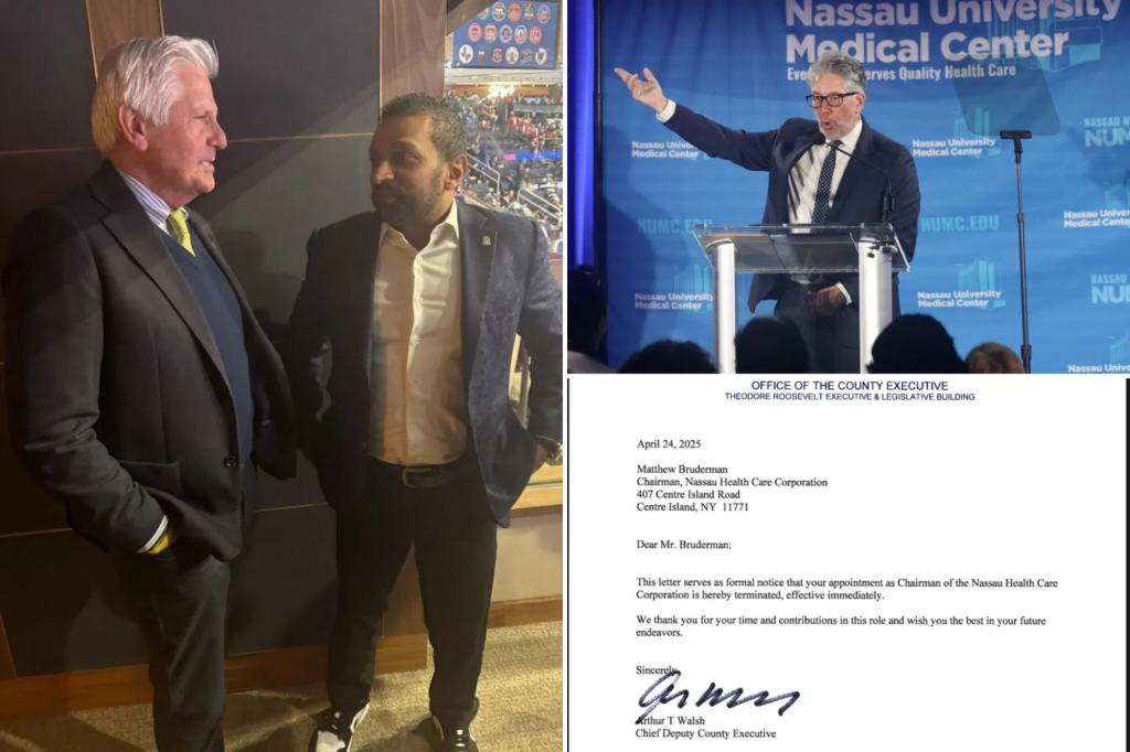 Long Island hospital chair fired just hours after revealing thieves stole FBI probe docs from his home in growing scandal: ‘Hochul wanted my head’