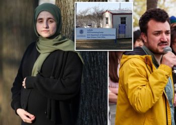 Mahmoud Khalil’s wife gives birth to couple’s first child while Columbia grad remains in ICE detention