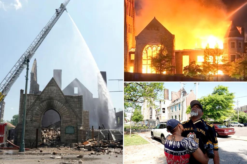 Memphis church pivotal in Martin Luther King Jr.’s final days suffers devastating fire: ‘Inside is a total loss’