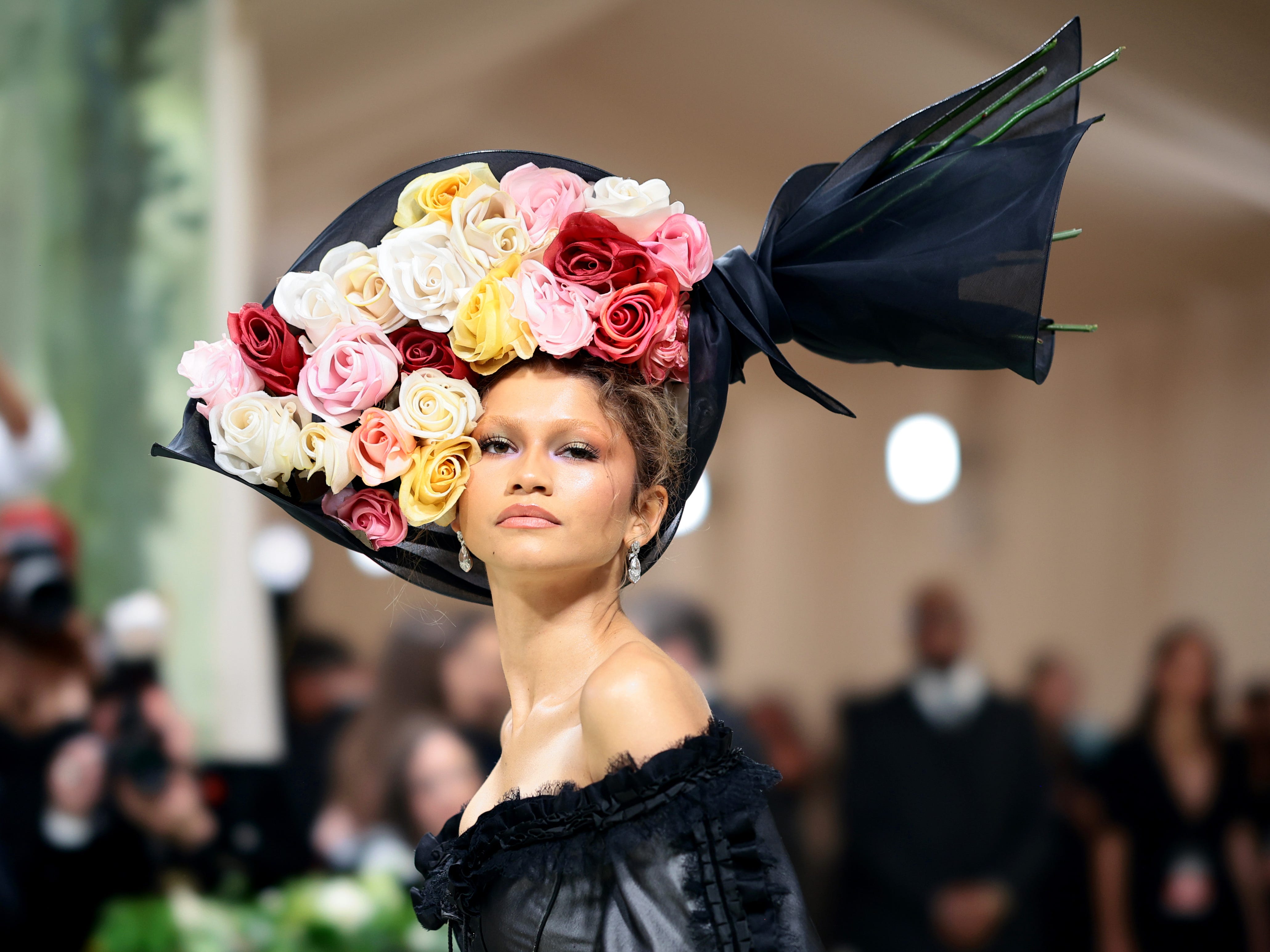 Zendaya attends the 2024 Met Gala.