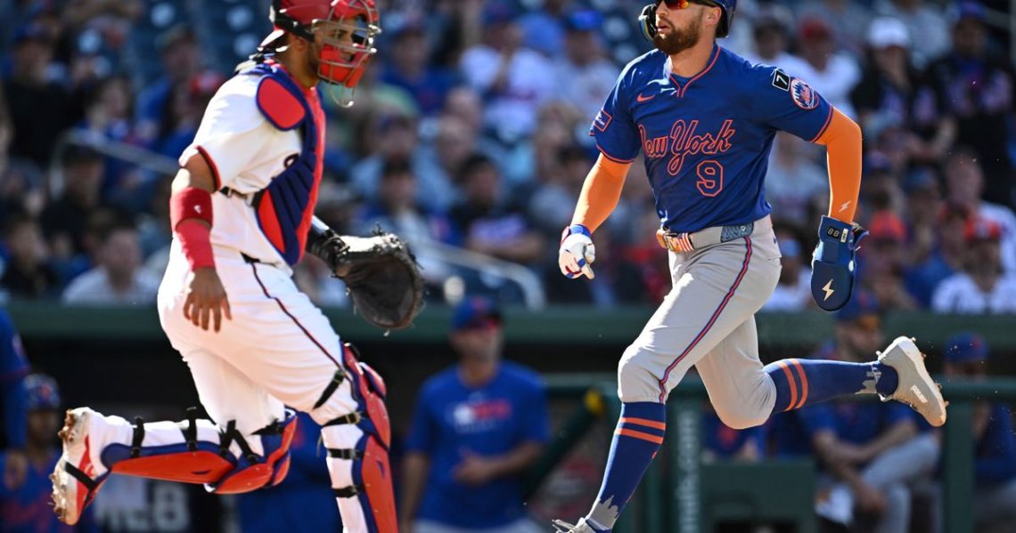 Mets OF Brandon Nimmo breaks out of slump, drives in 9 to tie franchise record