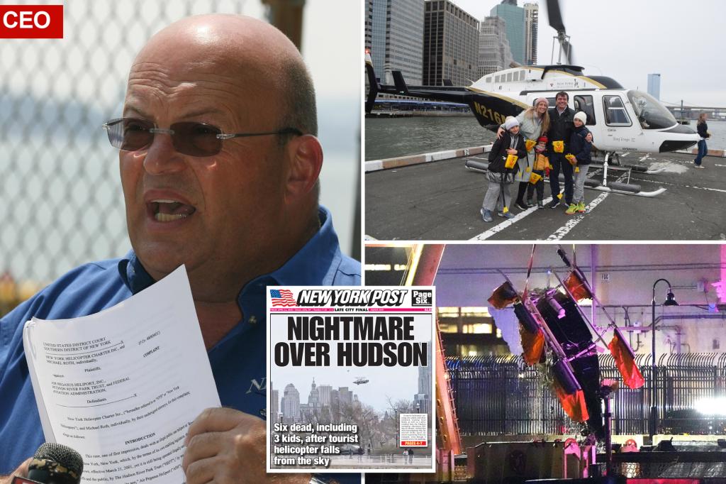 New York Helicopter Tours shuts down after Hudson River crash that killed 6: FAA