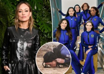 Olivia Wilde shades Blue Origin after star-studded flight crew completes 10-minute space mission