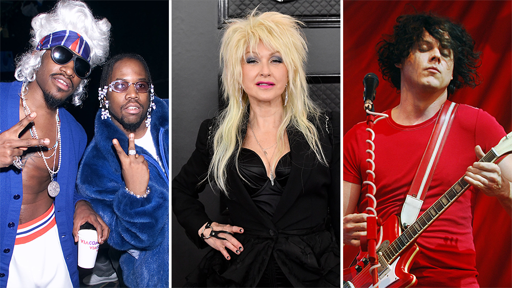OutKast, Cyndi Lauper, The White Stripes & More Among 2025 Rock & Roll Hall Of Fame Inductees