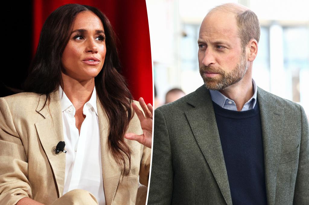 Prince William to strip Meghan Markle of royal title after he becomes king: report