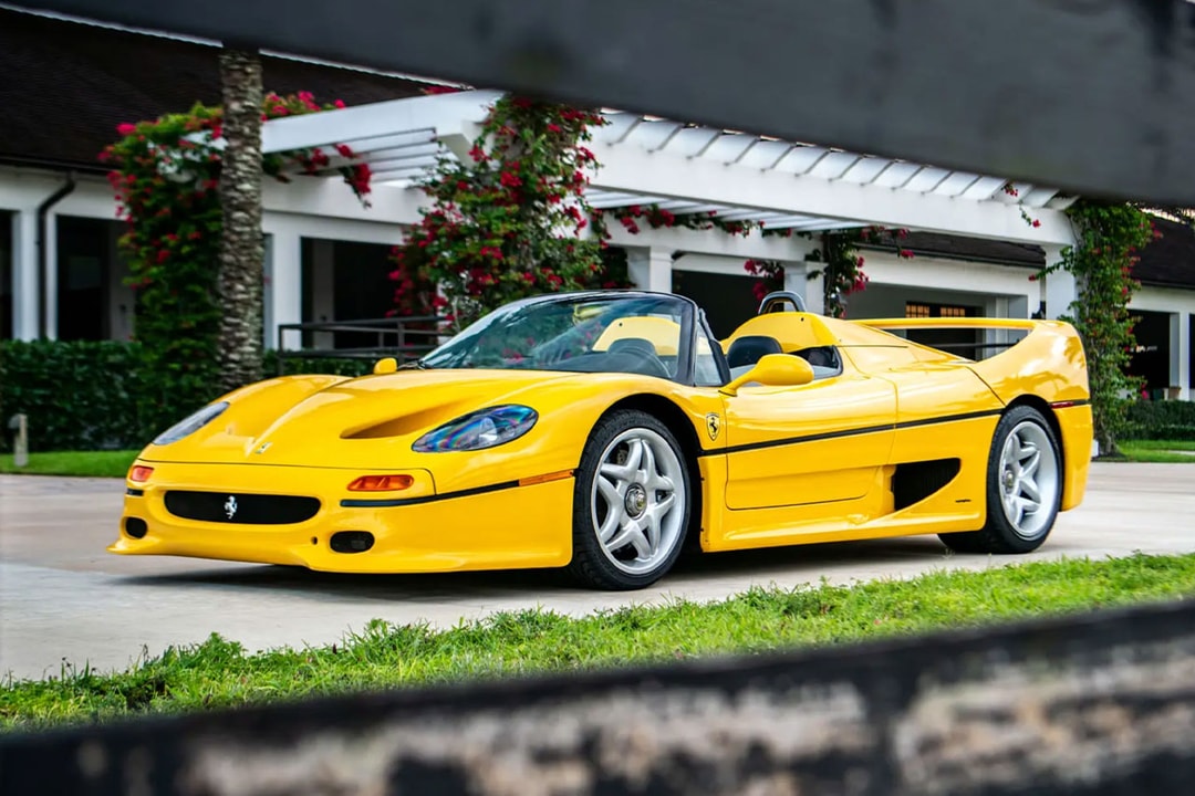 Ralph Lauren’s Rare Yellow Ferrari F50 Heads to Auction