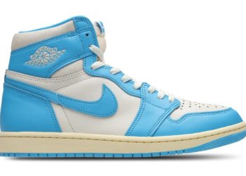 Retailer Images of the Air Jordan 1 High OG “UNC Reimagined”