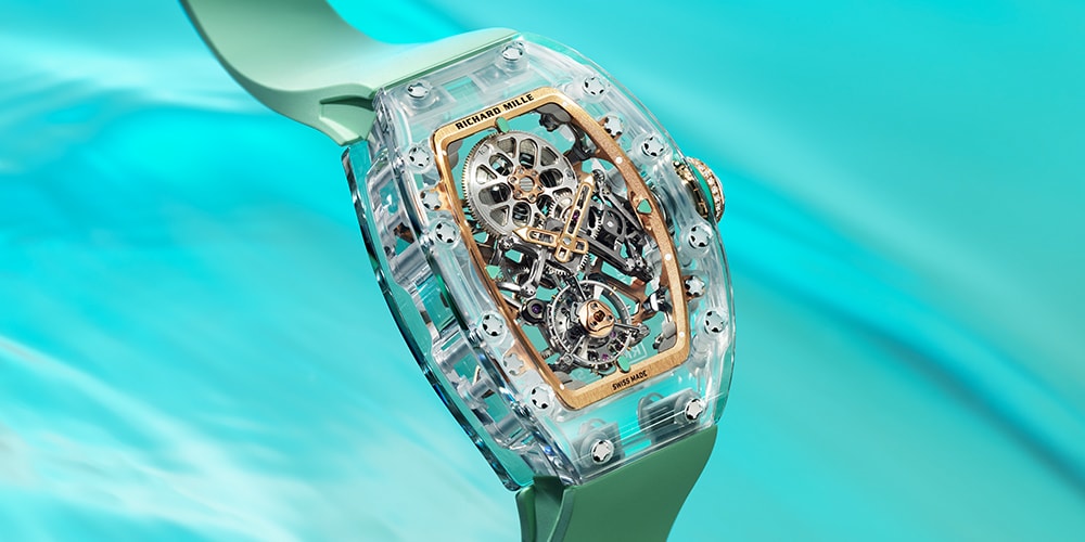 Richard Mille Reveals a Trio of Rm 75-01 Flying Tourbillon Sapphire Watches