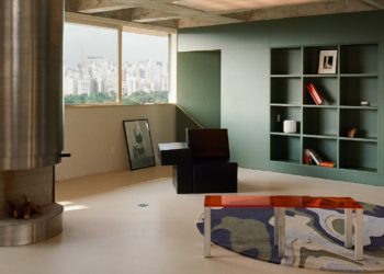 São Paulo Apartment by Luiz Solano Softens Original Brutalist Interior From 1960s