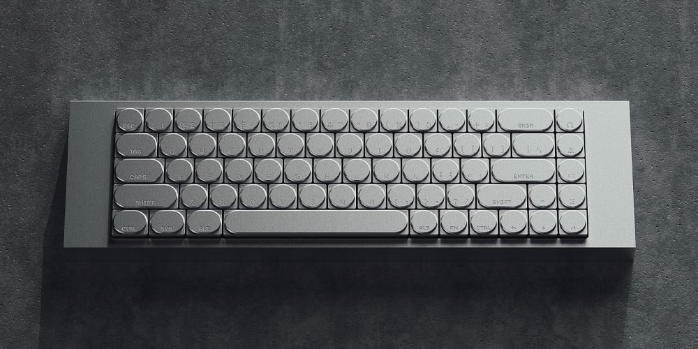 Serene Industries’ Cleaver Keyboard Is Crafted From a Single Block of Aluminum