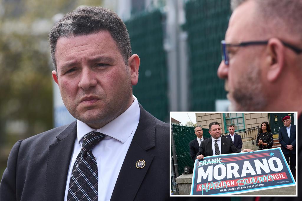 Staten Island pol latest target by vandals comparing Republicans to Nazis