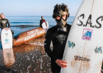 Surf’s Up! Photos of Freezing, Pale British People Riding the Waves