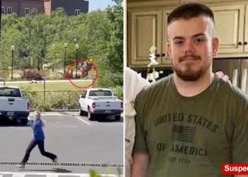 Suspected FSU shooter Phoenix Ikner seen in terrifying video firing away on campus as bystanders flee