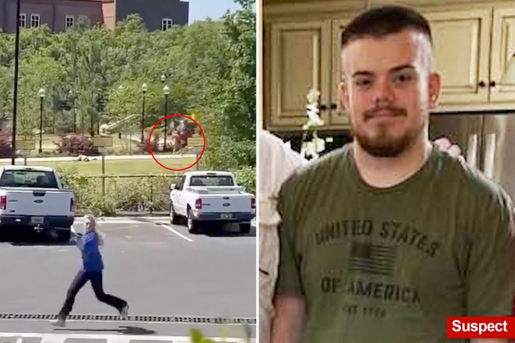 Suspected FSU shooter Phoenix Ikner seen in terrifying video firing away on campus as bystanders flee