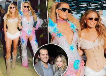 Sydney Sweeney parties with Paris Hilton at Stagecoach Festival 2025 after calling off wedding to Jonathan Davino
