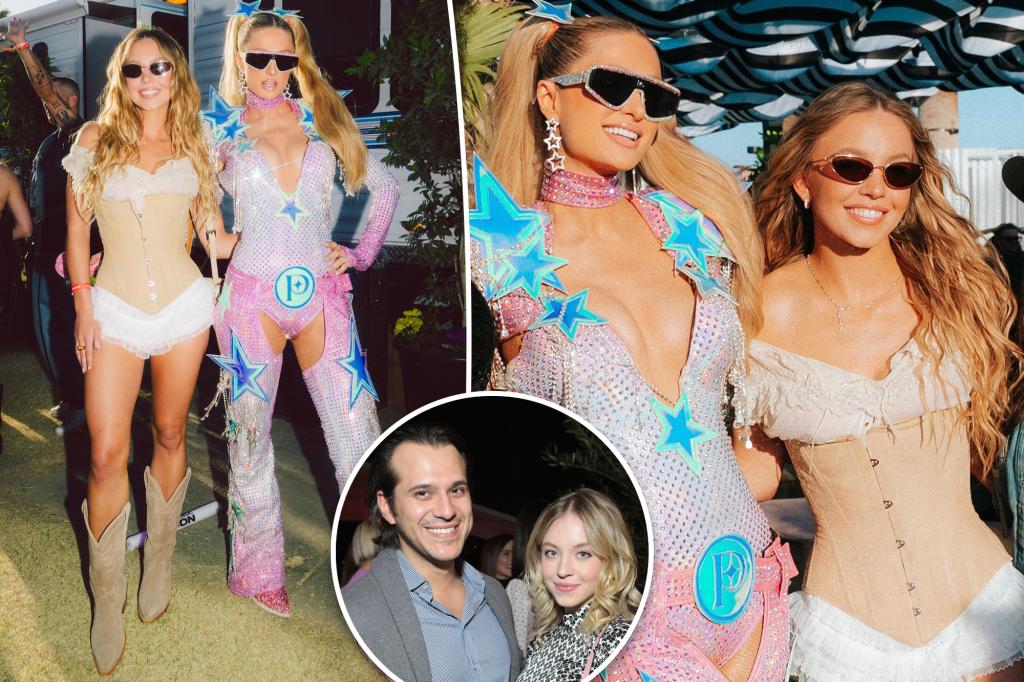 Sydney Sweeney parties with Paris Hilton at Stagecoach Festival 2025 after calling off wedding to Jonathan Davino