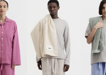 Tekla Refreshes Its Bedding and Sleepwear Collections In a Spring Palette