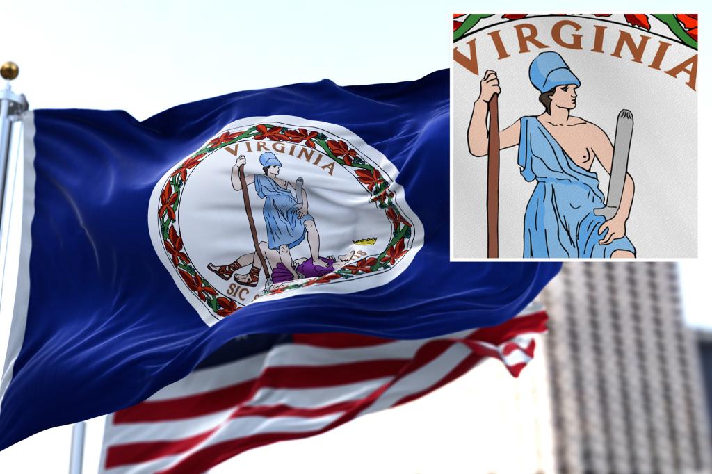 Texas school district bans Virginia state flag over Roman goddess’ bare breast: report