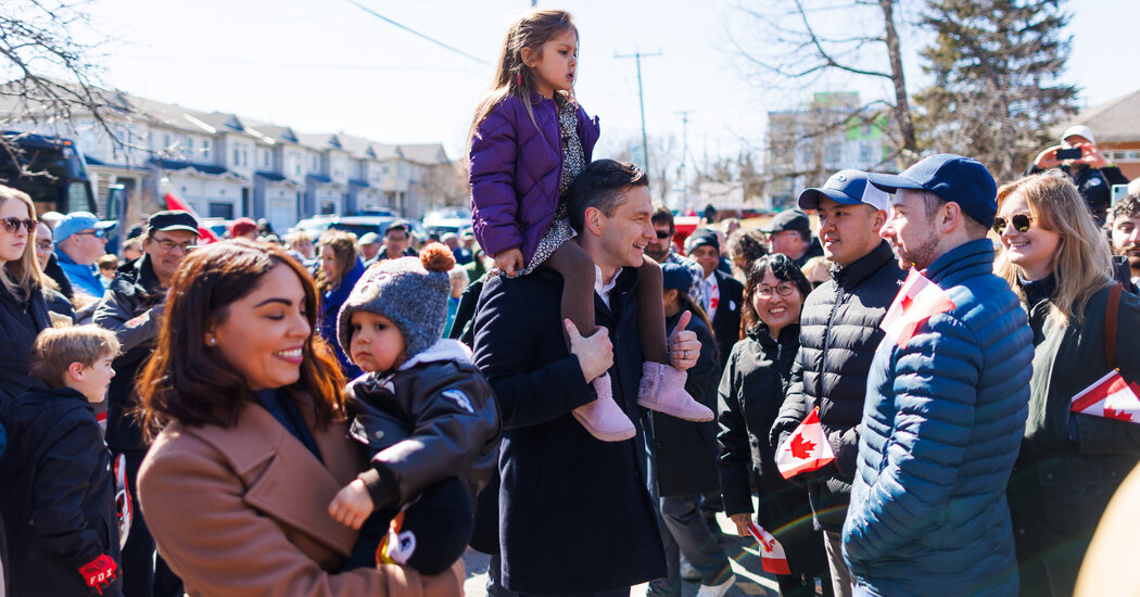 The Canadian Political Brawler Who Had a 25-Point Lead and a Problem: Trump