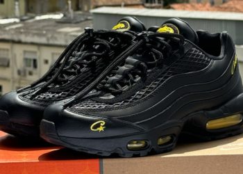 The Corteiz x Nike Air Max 95 “Honey Blacks” Drop This Month