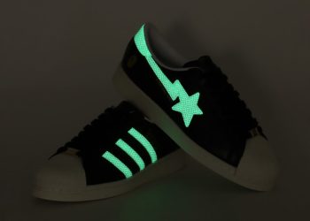 The atmos x BAPE x adidas SSTAR V “G-SNK” Releases Next Week