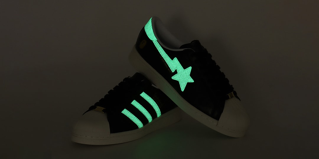 The atmos x BAPE x adidas SSTAR V “G-SNK” Releases Next Week