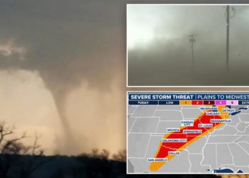 Tornadoes, damaging wind gusts blast Plains before severe weather shifts east for Easter weekend