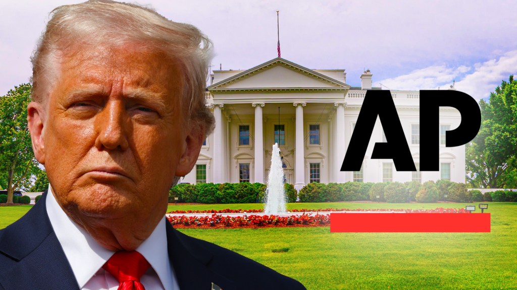 Trump Yields & Lets AP Back To Cover White House After Court Order, Kind Of