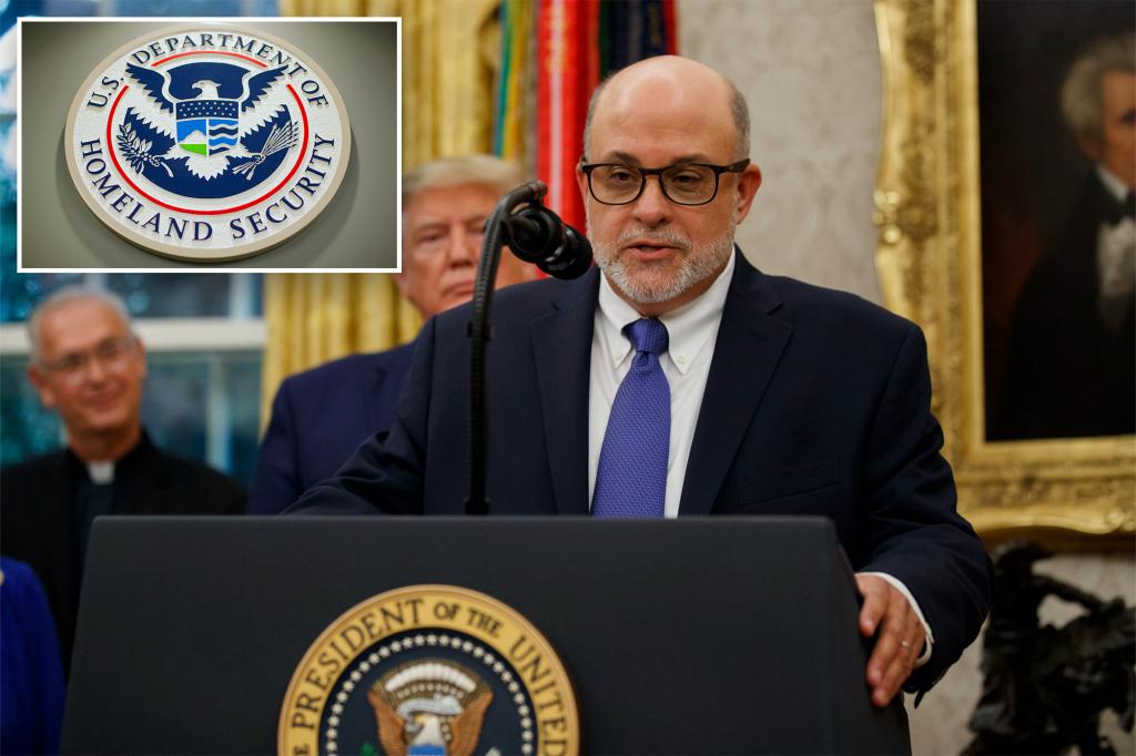 Trump appoints Fox News host Mark Levin and others to lead ‘revamped’ Homeland Security Advisory Council