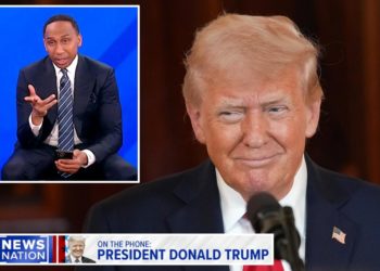 Trump backs Stephen A. Smith for possible 2028 bid for president: ‘I’d love to see him run’