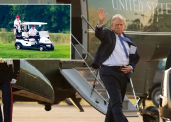 Trump dines with major donors during $1 million-a-plate fundraiser at Virginia golf course