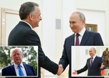Trump envoy received with open arms by grinning Putin for what could be the final US peace talks