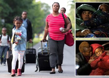 Trump-fearing Haitian migrants fleeing across border from US to Canada
