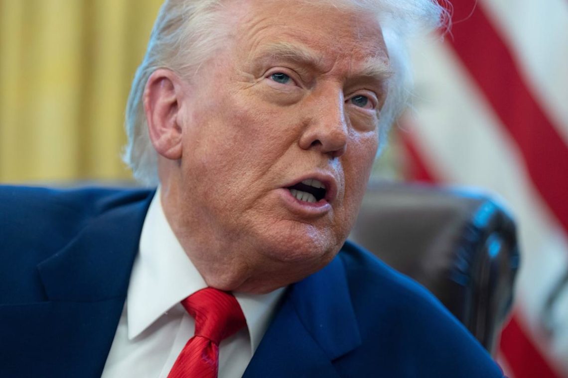 Trump is already slowing global trade as companies pause orders