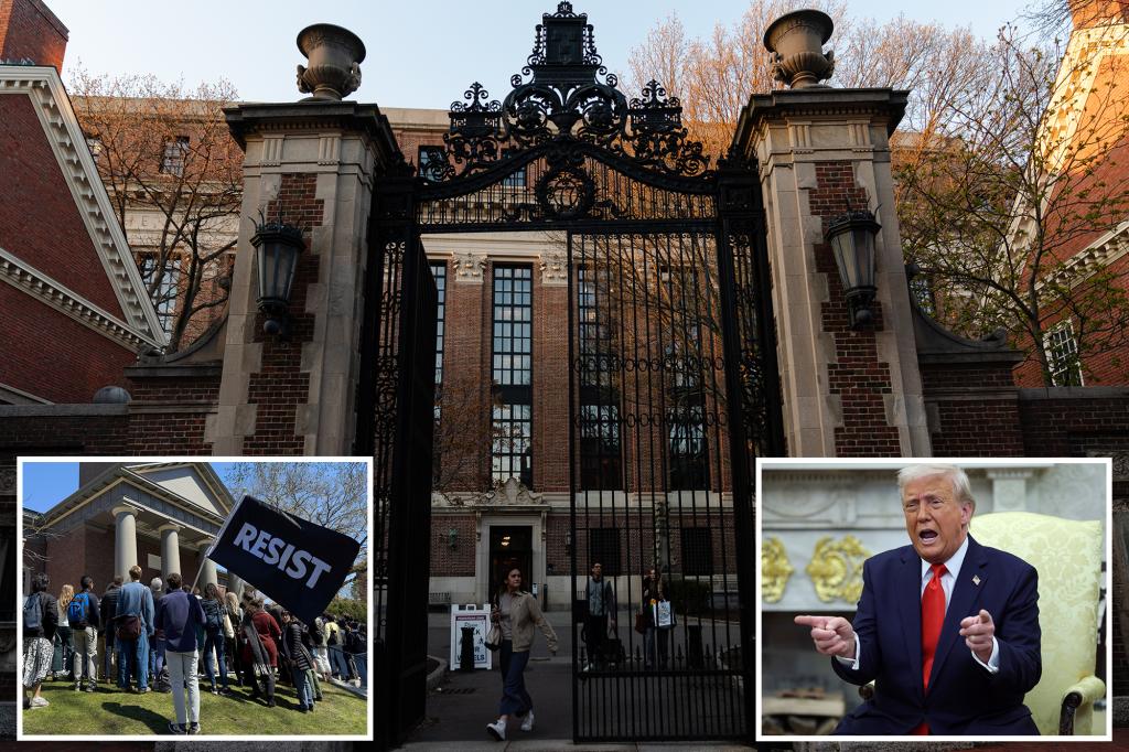 Trump to yank another billion dollars in Harvard funding in latest blow over school’s antisemitism, admissions defiance: report