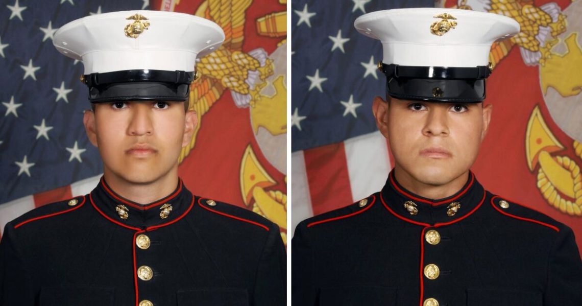 Two California Marines who were killed during military exercise in New Mexico are identified