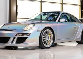 Unique “Chromaflash Hologram Silver” RUF RGT Heads to Auction