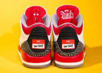 Up Close With Eminem’s Air Jordan 3 “Super Bowl”
