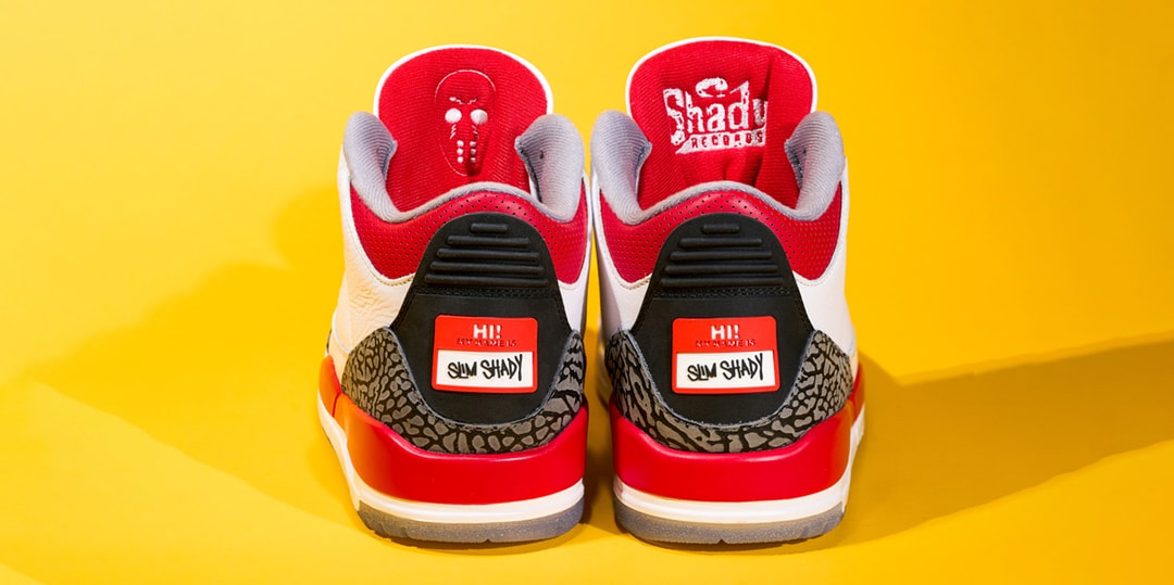 Up Close With Eminem’s Air Jordan 3 “Super Bowl”