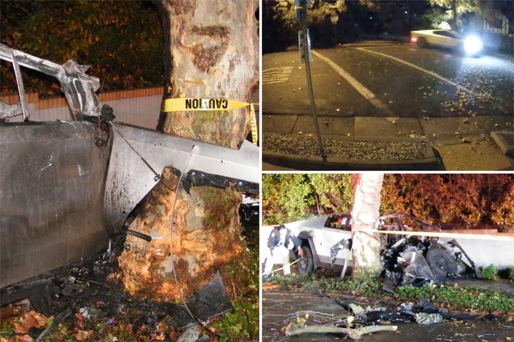 Witness to California Cybertruck crash that killed three intoxicated students recalls seeing ‘ball of flame’