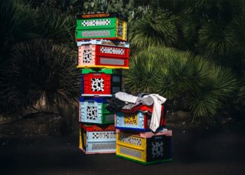 ©SAINT Mxxxxxx Debuts Its First Foldable Storage Box With Vibrant Postmodern Flair