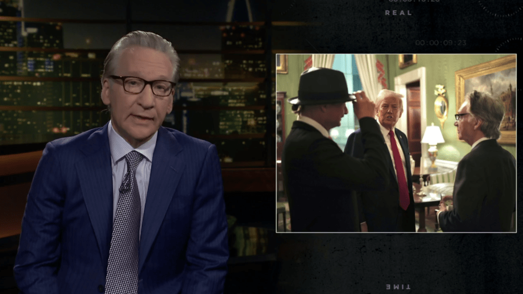 ‘Real Time’: Bill Maher Praises “Gracious & Measured” Trump After White House Dinner: “Not As F—ed Up As I Thought”