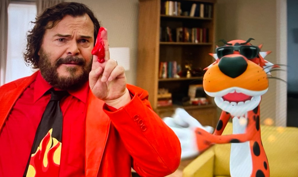 ‘SNL’ Host Jack Black Joins Chester Cheetah In Flamin’ Hot Preparation H Commercial