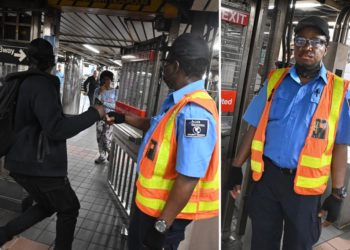 $100-an-hour subway guards are holding doors open for fare beaters, sleeping on the job