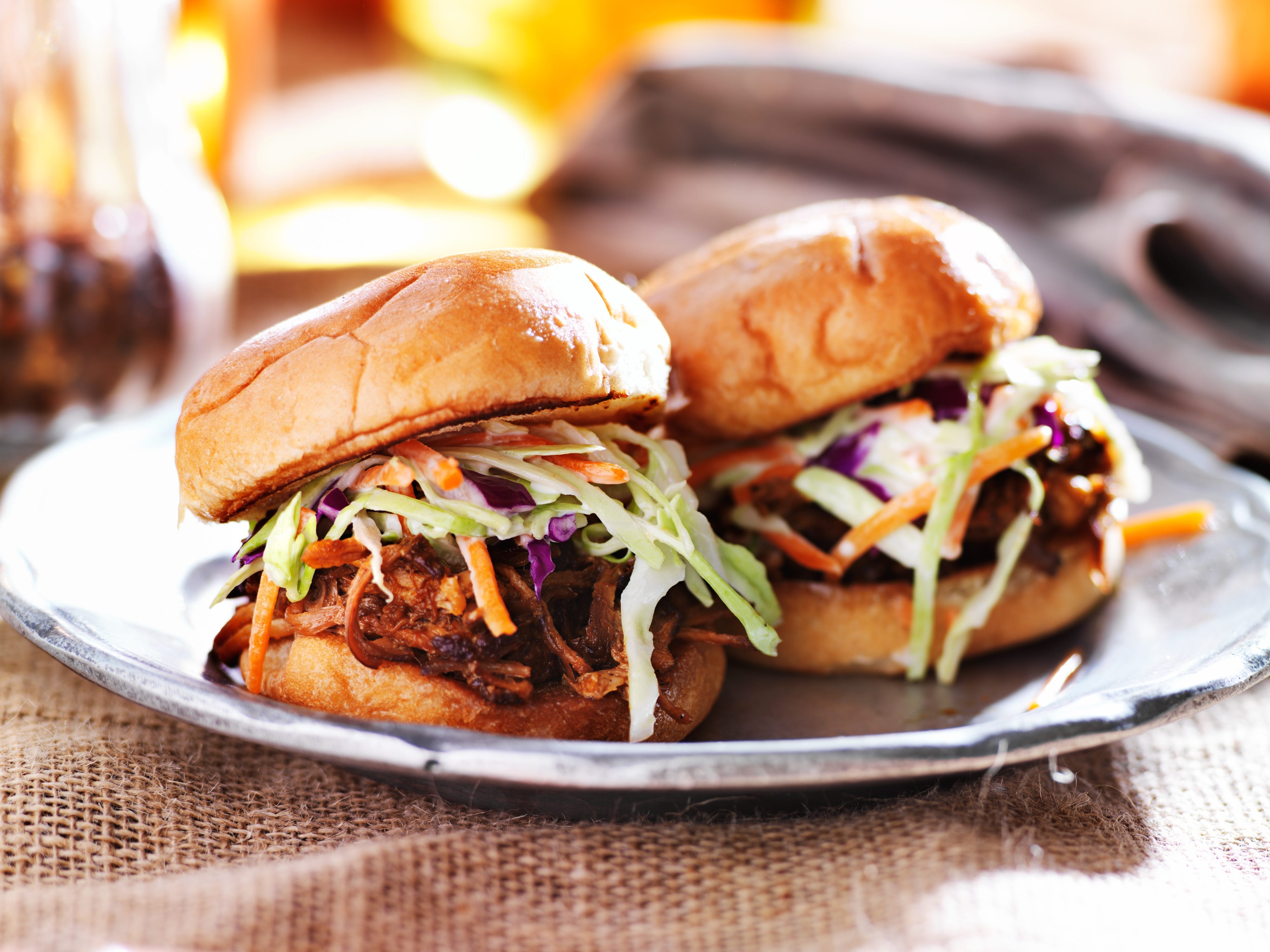pulled pork sandwiches
